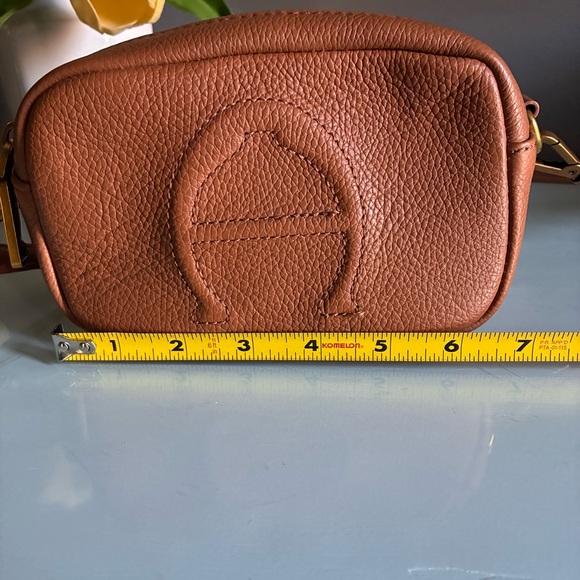 Etienne Aigner Mini Leather Crossbody Camera Bag - Picture 7 of 9